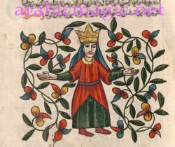 Jinniya Arabic Magical Talisman - The Magical Talisman of the Djinn Queen Mulkia Marjanyia