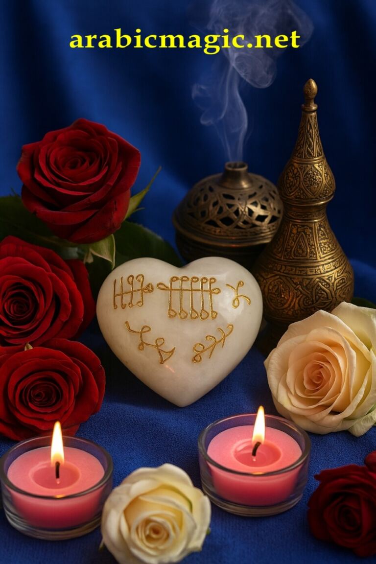 Talisman for Love & All Matters of the Heart, Attracting Love, Soulmate, Personal Magnetism, Strong Aura, Arabic Love Magic Amulet
