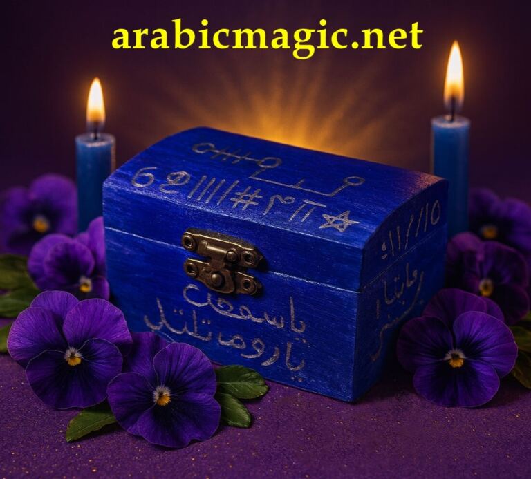 Arabic Talisman Box For Fulfilling Wishes, Wealth Attraction, Extreme Good Luck, Abundance, Money Drawing, Prosperity Arabic Magical Amulet