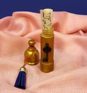 Arabic Taweez For Love - Arabic Talismanic Vial Charm with Taweez for Attracting Love and Soulmate