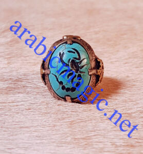 Djinn Scorpion Talismanic Ring - Arabic Djinn Ring of the Marid A’aqreb Al-Shiiq – The Scorpion