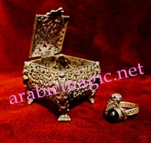 Powerful Arabic Djinn Ring - The Jinniya Talisman Ring of Jalila bint Haydar