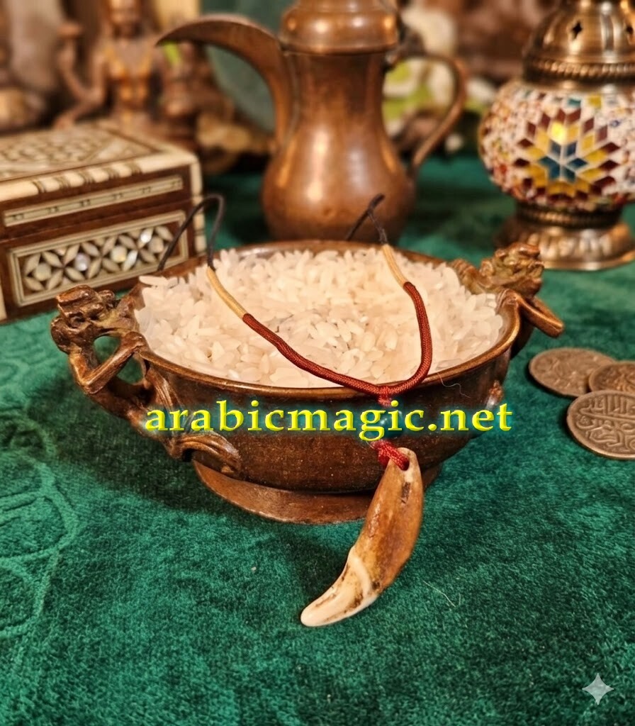 Wolf’s Tooth Arabic Protection Amulet, Shield Against All Evil, Curse & Hexes Removal, Unlimited Protective Charm - Image 3