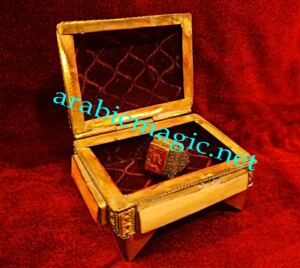 Arabic Magical Genie Ring - The Talismanic Ring of the Underworld Jinn Malik Al-Nasur Iblis&amp;#8217; Minister