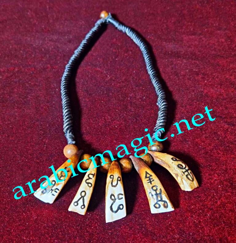 Camel Tooth Egyptian Totem Amulet Necklace/ Bring Honor, Dignity, Spiritual and Magical Power