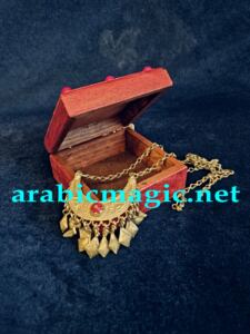 Arabic Jinn Queen Pendant - The Enchanting Necklace of Queen Mulkia Marshia