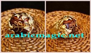 Arabic Jinni Ring - The Magic Ring of Jinn Salahir the Sun Fire Ifrit