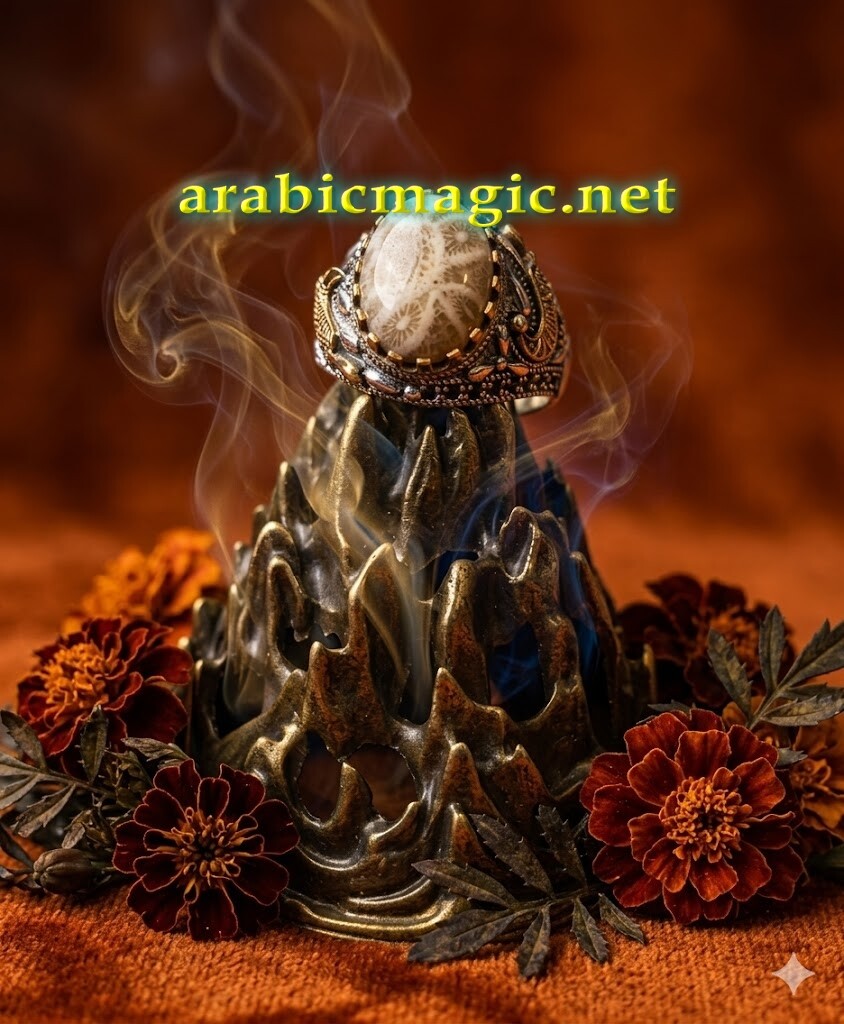 Khodamic Magical Ring of Sayf Al-Dhahir, Jinn of Prosperity, Wealth Attraction, Leadership & Spiritual Enlightenment, Wish Fulfillment