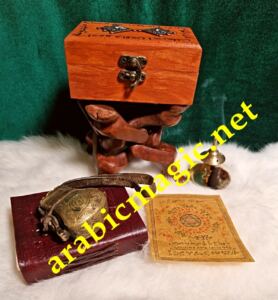 Powerful Arabic Magical Taweez - Personal Antique Amulet of Moroccan Shaykh and Magician Said Abdullah Al-Soussi – Talismanic Vessel with Taweez for Ultimate Prosperity and Success