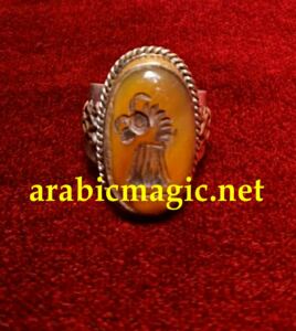 Djinn-Arabic-Magic-Ring - Signature Jinn Ring of Prince Daryaman/ Powerful Arabic Magical Talisman