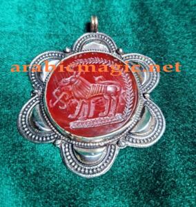 Genie-Arabic-Amulet-Pendant-Magical - The Khodam Jinn of Wishes, Goals and Prosperity