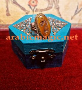 Genie-Arabic-Magic-Ring - Signature Jinn Ring of Prince Daryaman/ Powerful Arabic Magical Talisman