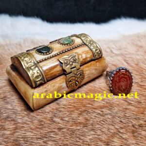 Magical-Djinn-Ring - Powerful Six Jinn Rulers of the Mystical Realm of Mount Qaf/ Arabic Magical Genie Ring