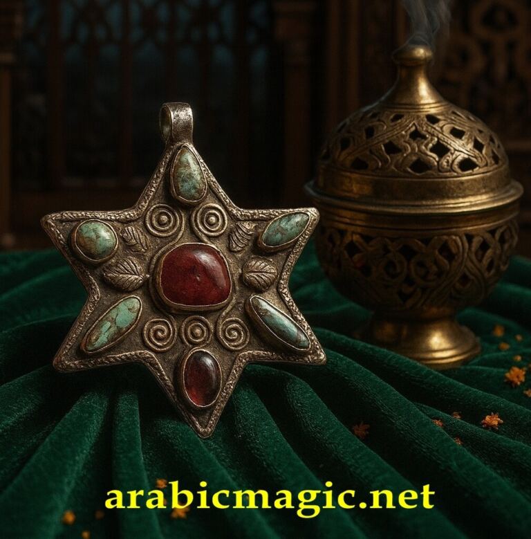Star of David Personal Powerful Amulet For All Needs of The Moroccan Shaikh Said Abdullah Al-Soussi, Divine Blessings, Protection From Evil