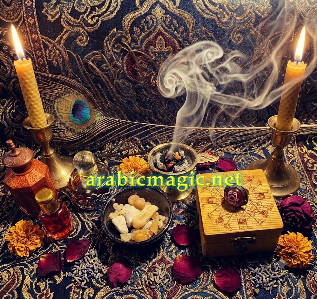 The Ancient Four Elders Jinn, Arabic Magical Ring Amulet, Wealth & Financial Success, Ultimate Protection, Spiritual Awakening - Image 2