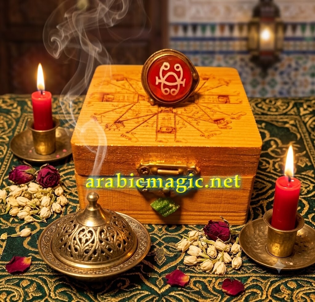 The Ancient Four Elders Jinn, Arabic Magical Ring Amulet, Wealth & Financial Success, Ultimate Protection, Spiritual Awakening - Image 3
