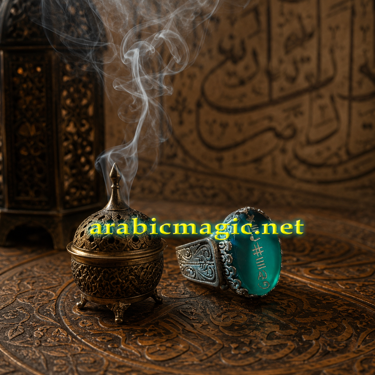 The Great Magical Seal Ring of Ism A'zam, Divine Protection, Wealth & Abundance, Divine Insight, Fortune, Life Success, Command Over Spirits - Image 3