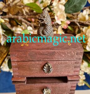 Jinn Snake Arabic Ring - The Magical Ring of Zafar Al-Hayy- The Eternal Jinn Serpent King