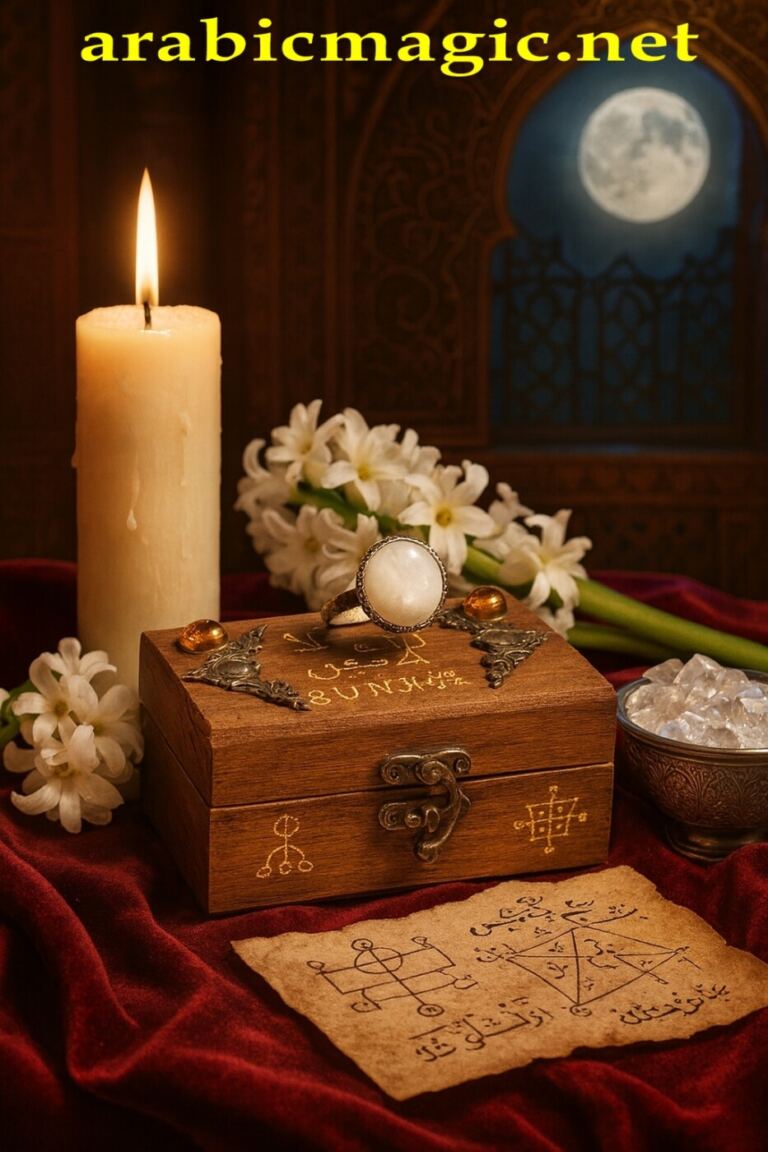 The Ring of The Jinn King Murah Al-Abyadh (مره الأبيض) ”Father of the Light” Wisdom, Magical Mastery & Immense Spiritual Influence