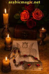 Arabic Magical Amulet Taweez - Angelic Talisman of Said Karakyil, Master of The Seven Angels &amp;amp; Resident Jinn
