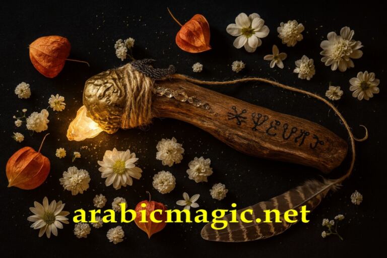 The Jinn Summoner’s Sceptre, Master Crafted Talisman of Ancient Arabic Magic, Jinn Invocation, Domination Over Unseen World
