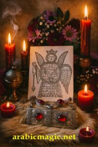 Islamic Taweez Talisman - Angelic Talisman of Said Karakyil, Master of The Seven Angels &amp;amp; Resident Jinn