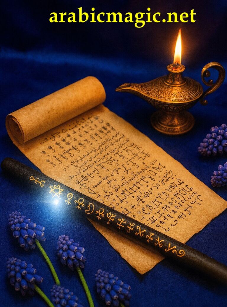 Asa Al-Sarish The Magical Staff of Sarish The Wise, Arcane Jinn Summoning Tool, Extreme Arabic Magical Invocation Amulet