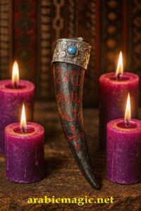 Khodam-Jinn-Amulet - 21 Khodams Arabic Magical Horn Amulet, Unlimited Power &amp;amp; Authority, Al-Najm Al-Akbar (The Greatest Star)