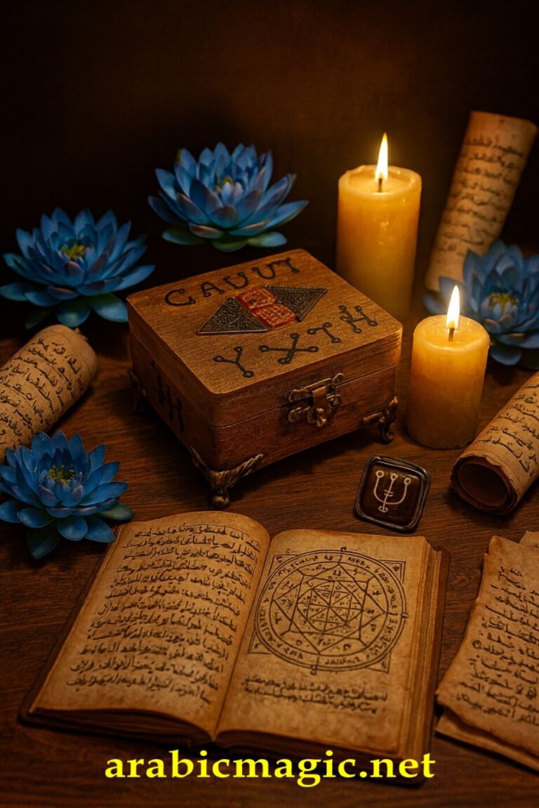 Ring of The Seven Jinn Kings, Extremely Powerful Arabic Talisman, Attract Wealth & Prosperity, Command Authority, Gain Ultimate Protection