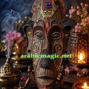 Totem Amulet Mask of Zafir Al-Jinn, Unlimited Protection, Shield Your Home & Destroy Your Enemies