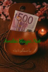 Arabic-Wealth-Wallet - Money &amp;amp; Abundance Wallet, Powerful Arabic Magical Talisman For Unlimited Money Drawing, Richness, Financial Prosperity
