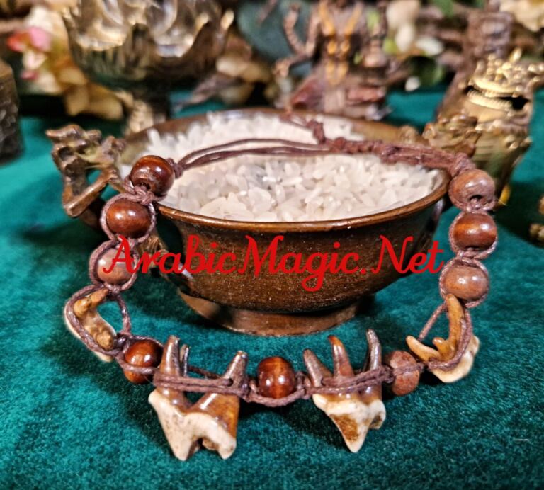 The Magical Camel Tooth Bracelet, Spiritual Protection Against Harmful Influences, Bad Luck Removal, Favorable Future