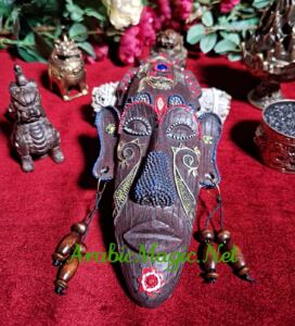 Jinn-Khodam-Arabic-Talisman - Totem Amulet Mask of Zafir Al-Jinn, Unlimited Protection, Shield Your Home &amp;amp; Destroy Your Enemies