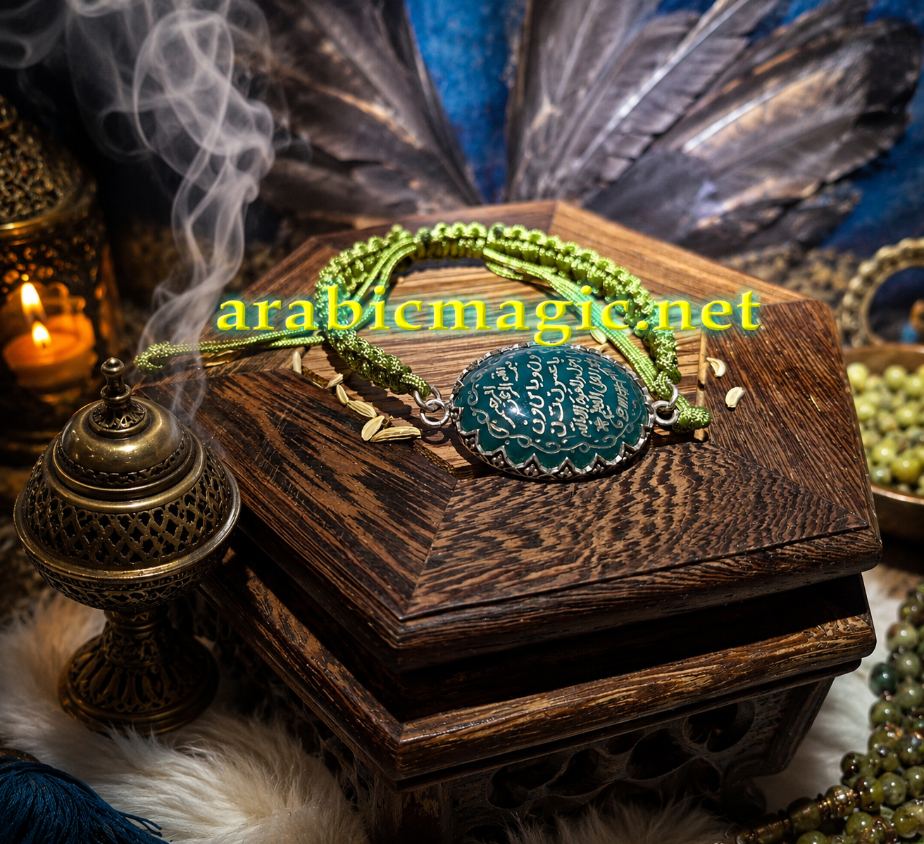 The Green Heart of Jupiter, Arabic Planetary Amulet of Wealth, Material Abundance, Good Fortune & Money Expansion - Image 4