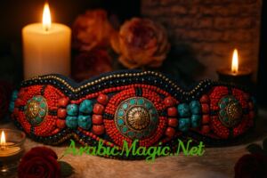 Powerful-Arabic-Jinn-Amulet-Belt - The Celestial Jinn Belt of The Four Elders, Sacred Arabic Amulet With The Most Powerful Jinn Forces of The Unseen World