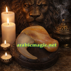 Rare Lion Amulet (تميمة أسد الظفر) Symbol of Power, Prosperity & Triumph