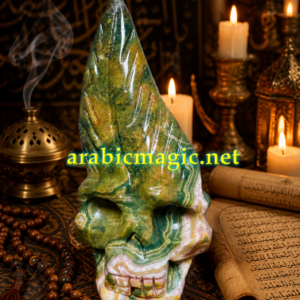 The Thirteen Sacred Skulls of Azravan al-Qadi, Immortal Jinn King of The Endless Forests, Longevity, Good Health, Unlimited Protection